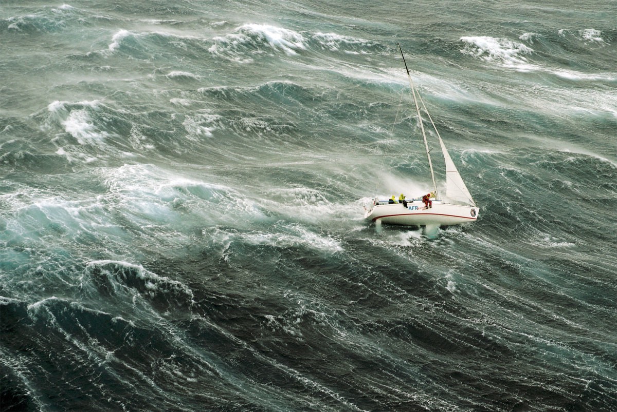 rough sea